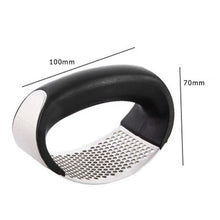 Load image into Gallery viewer, Multi-function Manual Garlic Presser Curved Garlic Grinding Slicer Chopper Stainless Steel Garlic Presses Cooking Gadgets Tool