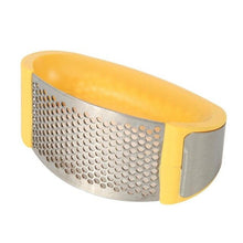 Load image into Gallery viewer, Multi-function Manual Garlic Presser Curved Garlic Grinding Slicer Chopper Stainless Steel Garlic Presses Cooking Gadgets Tool