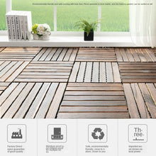 Load image into Gallery viewer, 1 PIECE Solid Wood Floor Balcony Garden Outdoor Courtyard Terrace Mosaic Carbonized Anti-Corrosion Floor NOT FREE SHIPING
