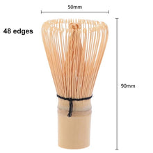 Load image into Gallery viewer, Bamboo Matcha Green Tea Powder Whisk Japanese Ceremony Matcha Tea Powder Whisk Chasen Brush Tea Tools
