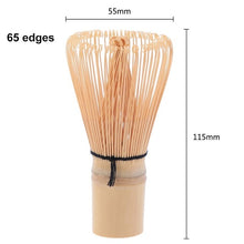 Load image into Gallery viewer, Bamboo Matcha Green Tea Powder Whisk Japanese Ceremony Matcha Tea Powder Whisk Chasen Brush Tea Tools
