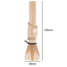 Load image into Gallery viewer, Bamboo Matcha Green Tea Powder Whisk Japanese Ceremony Matcha Tea Powder Whisk Chasen Brush Tea Tools
